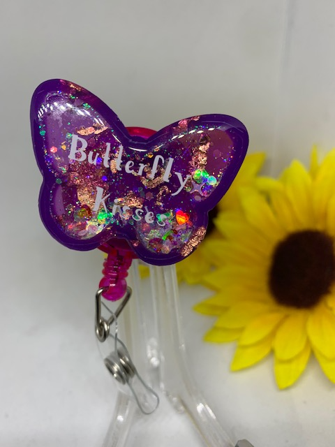 butterfly shaker badge