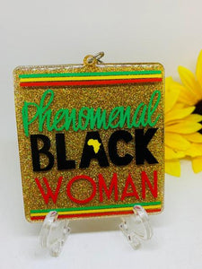 Phenomenal Black Woman Keychain