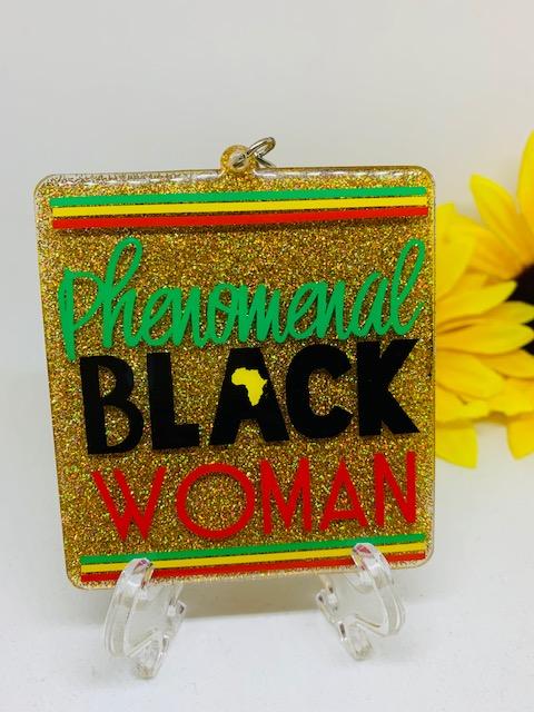 Phenomenal Black Woman Keychain